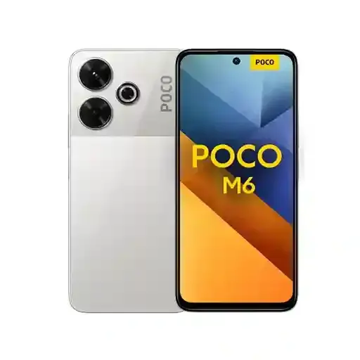 گوشی شیائومی POCO m6 نقره ای